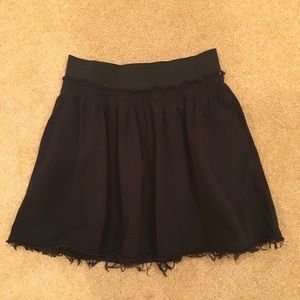 Urban outfitters distressed black skirt